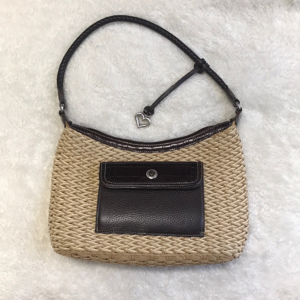 Brighton woven fabric purse
